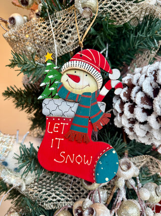 Rustic Holiday Handcrafted Ornaments