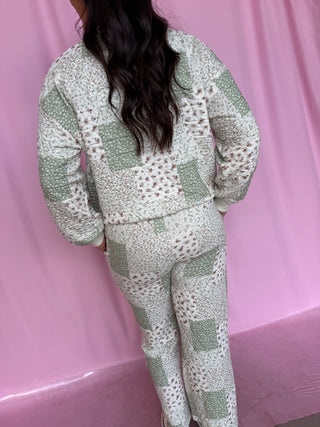 Patchwork Quilted Pants