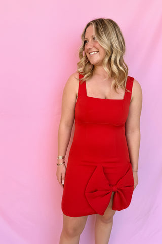 big bow red dress Off Shoulder Kids Red Dress | Kids Red Dress