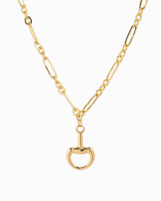 Horsebit Linked Chain Necklace
