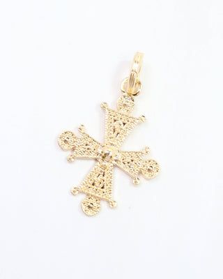 Wagner Cross Charm Gold