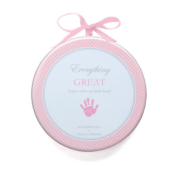 My Child's Handprint- Pink – Darling State of Mind