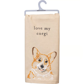 Corgi Tea Towel