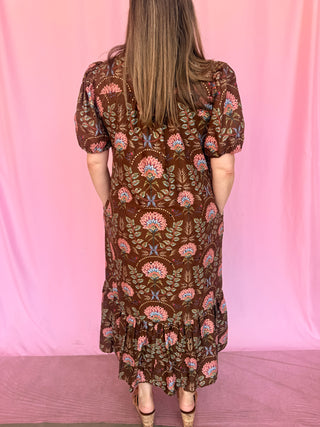 Rich Romance Midi Dress- Curvy
