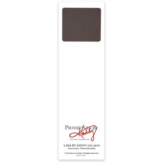 Brown color swatch in a packaging with 'Primetime by Kathy' branding on a white background