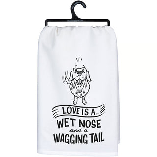 Wagging Tail Tea Towel