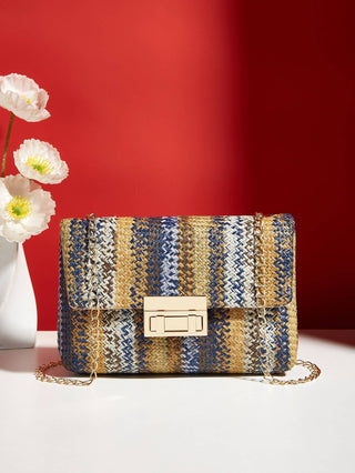 Summer Breeze Straw Purse