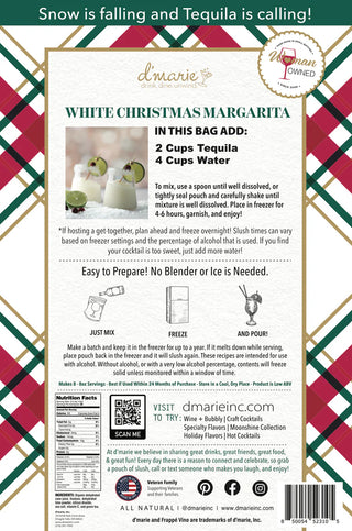 White Christmas Margarita Slush Mix