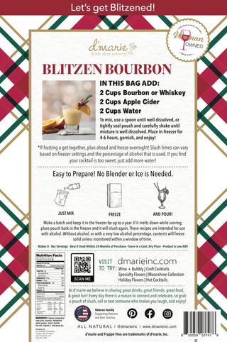 Blitzen Bourbon Slush Mix