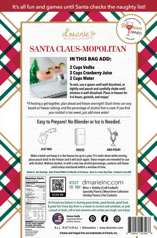Santa Claus-Mopolitan Slush Mix