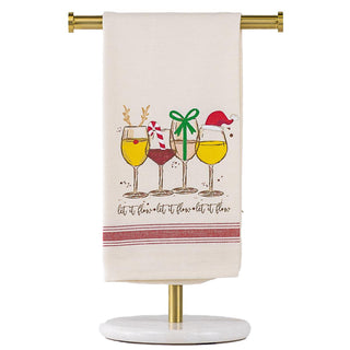 Let It Flow Tea Towel