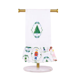 Waltz Tree Ruffle Tea Towel