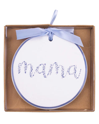 Ditsy Floral Mama Ornament