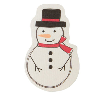 Snowman Reusable Dishcloths