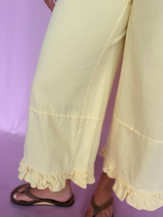 Ruffle Hem Pant