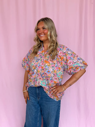 Choosing Happiness Top- Curvy