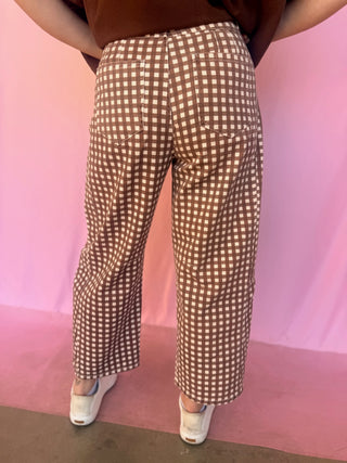 Country Charm Barrel Pants