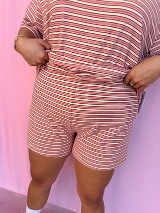 Morgan Stripe Shorts
