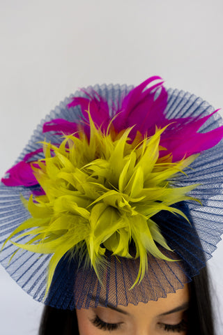 Multi Color Bold Belle Fascinator
