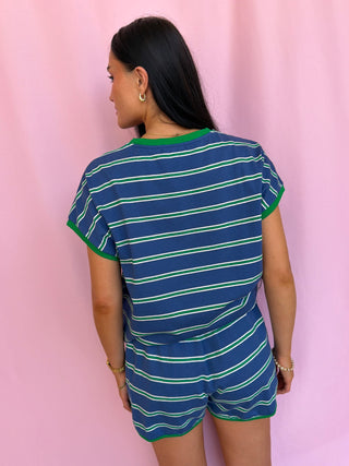 woman wearing a set 