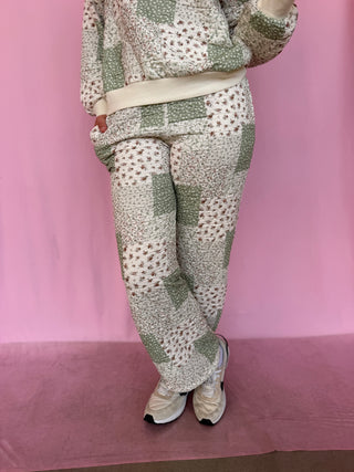 Patchwork Quilted Pants
