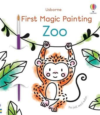 1ST MAGIC PAINTING ZOO BOOK