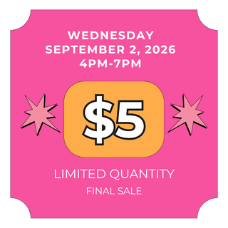 VIP Warehouse Sale — $5 Early Access 🎟️