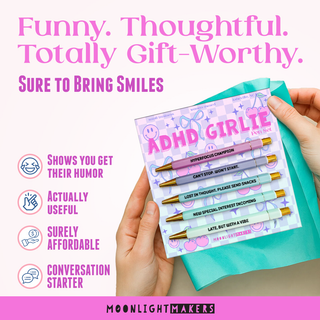 ADHD Girlie Pen Set