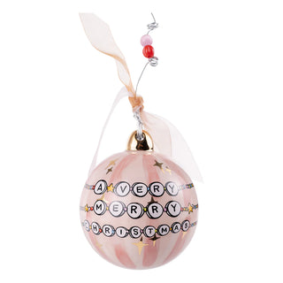 Merry Christmas Friendship Bracelet Ornament