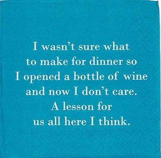 I Opened A Bottle Napkin Set
