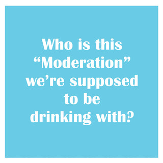 Who Is Moderation Napkin Set