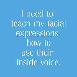 Facial Expressions Napkin Set