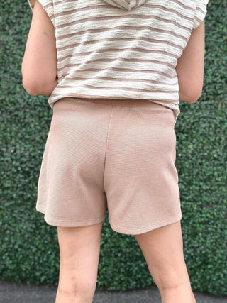 Tan Cargo Shorts 