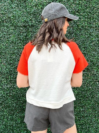 Short Sleeve Raglan Tee 