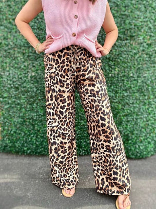 Cheetah Print Pants