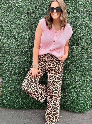Cheetah Print Pants