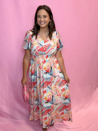 Colorful Maxi Dress