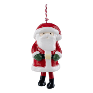 Santa In Red Suit Ornament