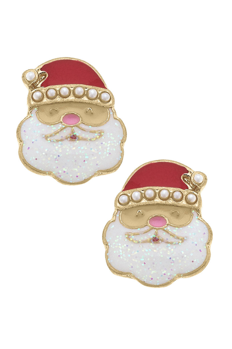 Santa Face Stud