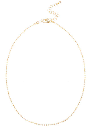 Chain Gold Charm Necklace 