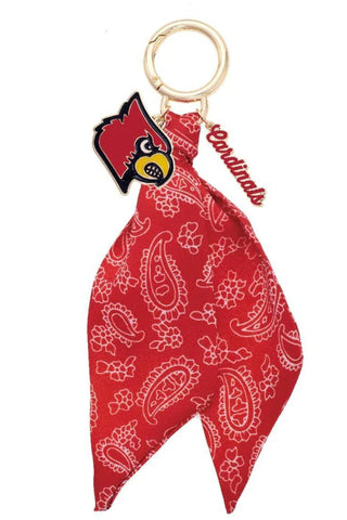 Louisville Cards Logo Bag Charm