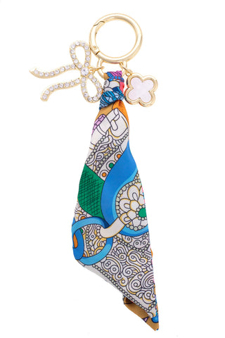 Cassie Pave Bow Twilly Bag - Multi