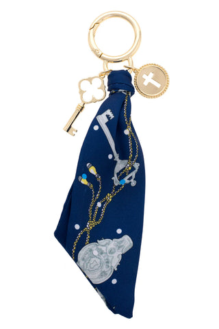 Elodie Cross Coin Twilly Bag - Navy