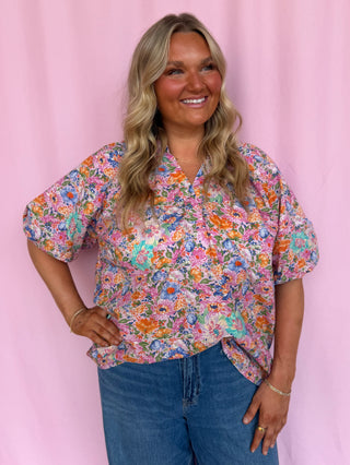 Choosing Happiness Top- Curvy