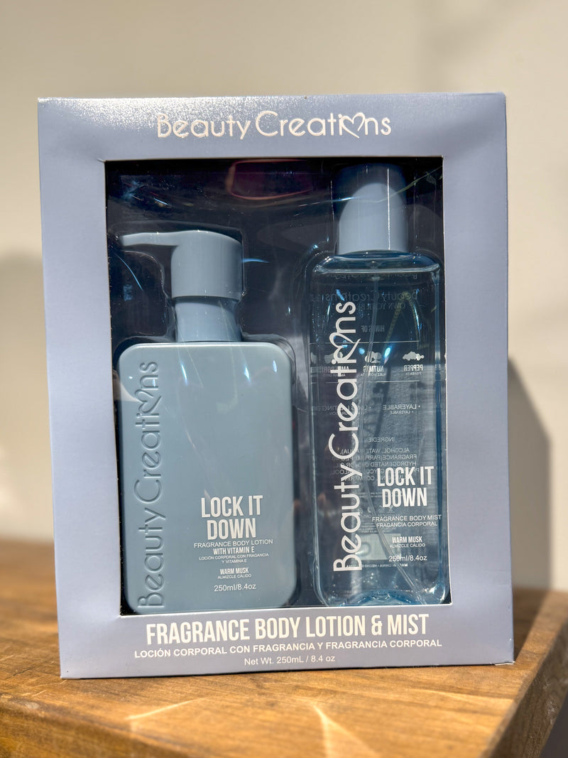 Blue Spray/Lotion Set