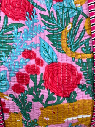 Bright Quilted Purse