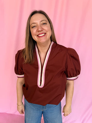 Brown Sugar Top-Curvy