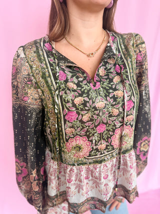 Olive Branch Top