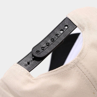 Black Retro Letter Embroidery Baseball Cap
