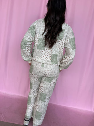 Patchwork Quilted Pants